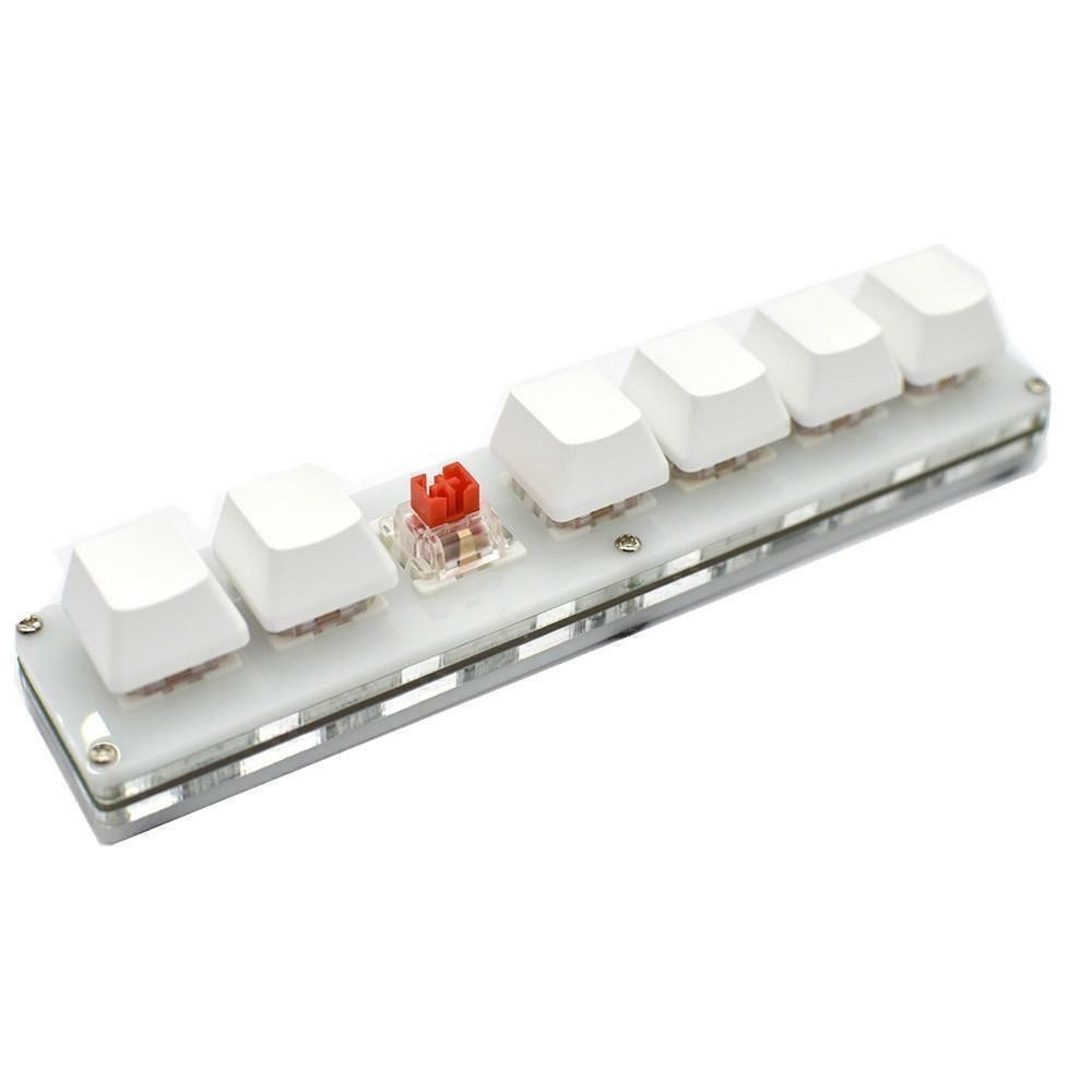 7 Keys HID Standard Keyboard USB Interface Custom Macro Mini Mechanical Keyboard