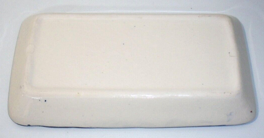 Vintage Jerusalem Handmade Ceramic Tray Trinket Dish
