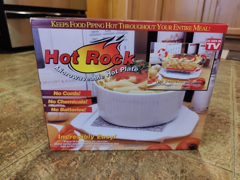 Hot Rock Microwaveable Hot Plate**New**