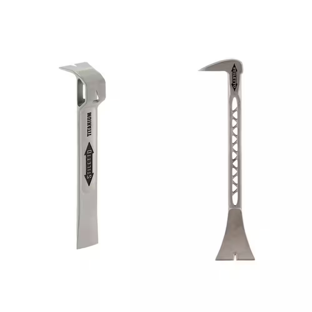 Titanium Multi Functional Glazer Bar with 8.5 In. Titanium Trimbar (2-Piece)