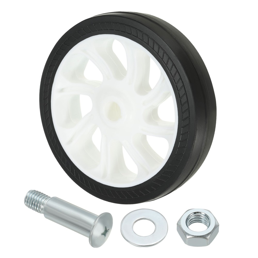 5" Universal Air Compressor Wheel with 0.46" Hole, White
