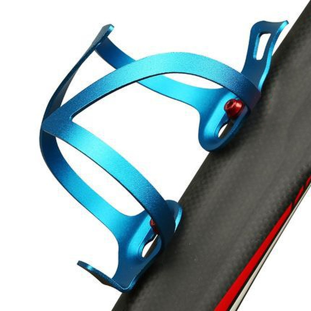 Aluminum Bike Bottle Holder with Adjustable Base for Frame Compatibility