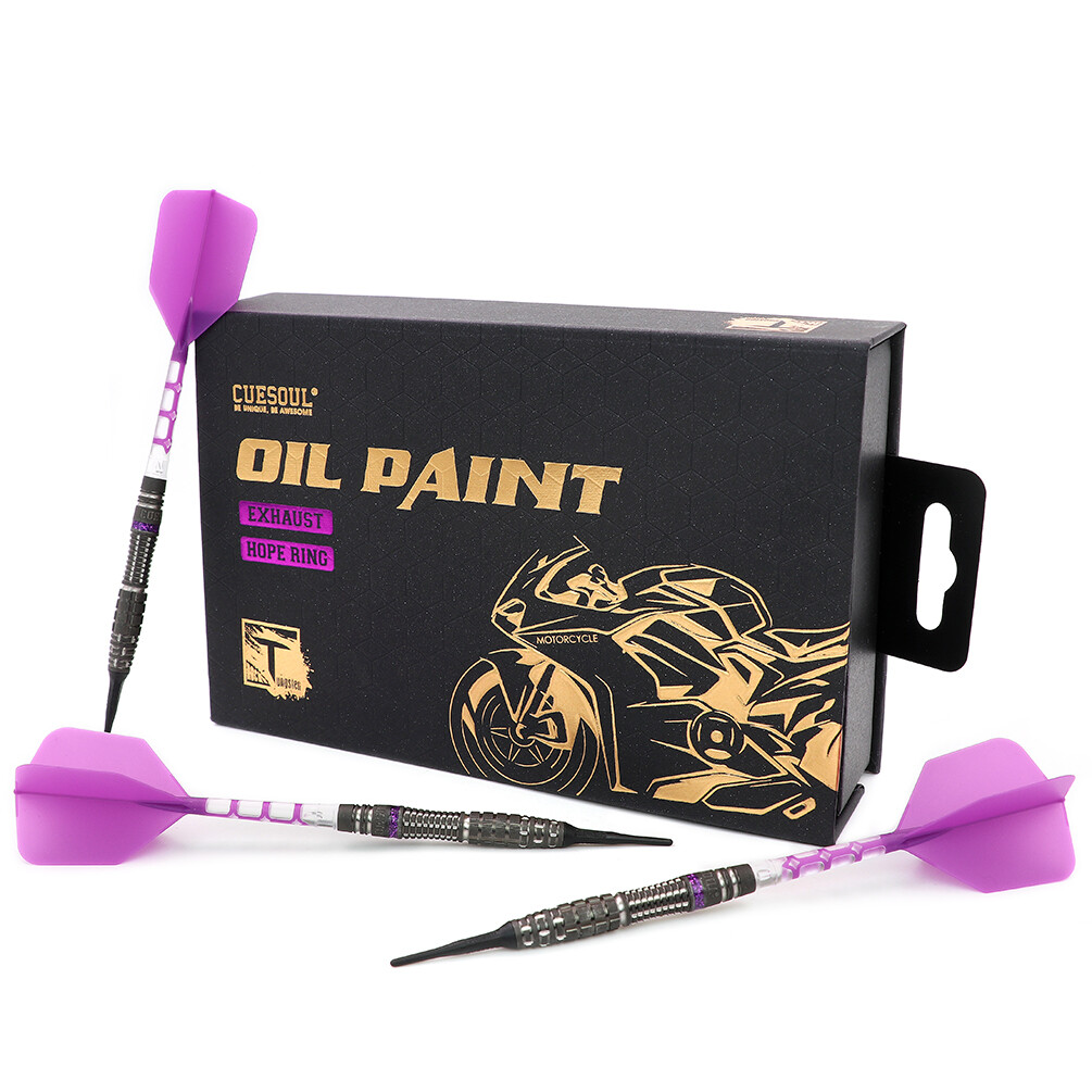 CUESOUL 2022 929 New Launch EXHAUST 23g Soft Tip 90% Tungsten Dart Set