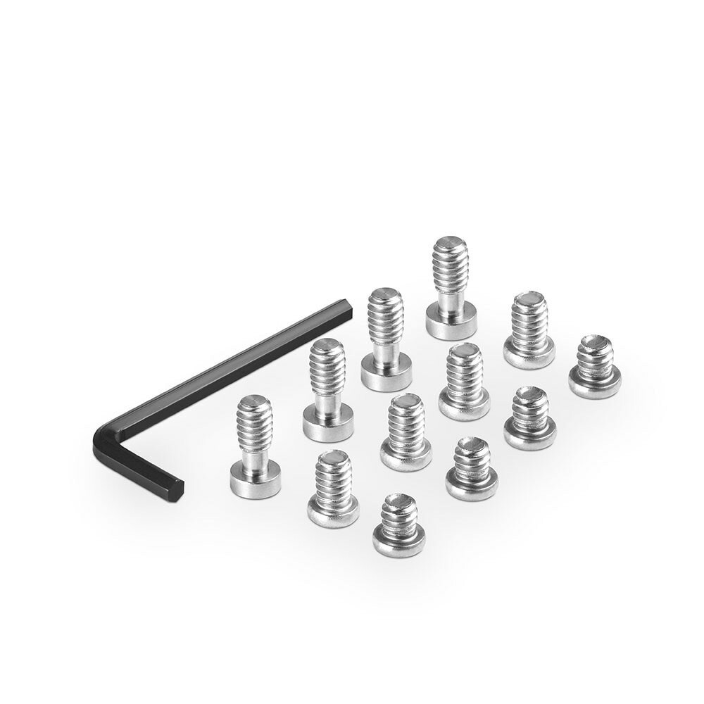 SmallRig Camera Screw Hex Screw 1/4" 12Pcs for Camera Accessory Replacement 1713