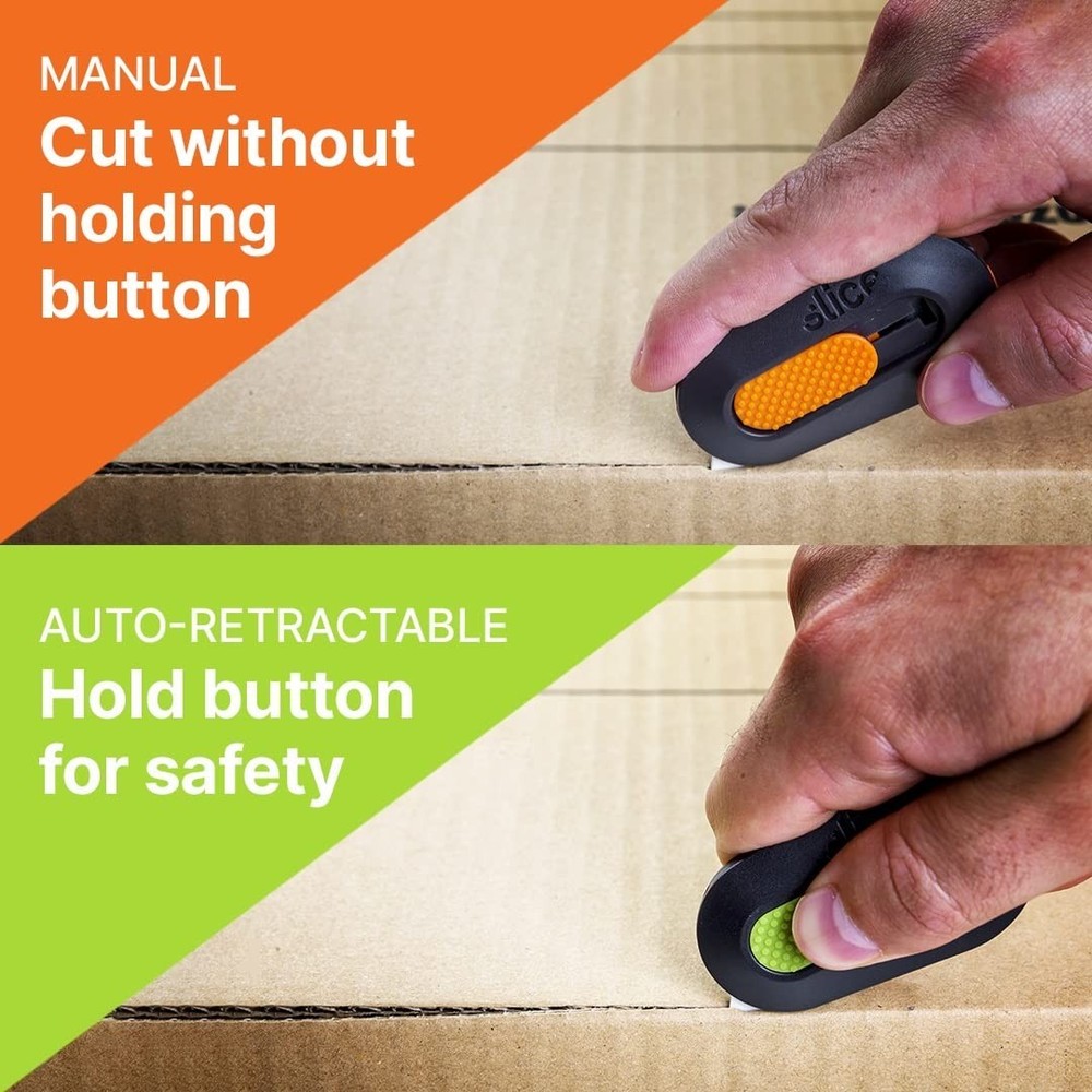 Safe Ceramic Auto-Retractable Box Cutter