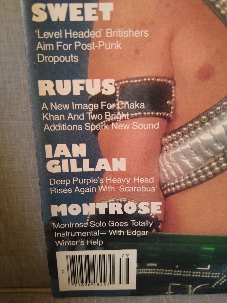 KISS Circus Magazine 1978 Peter Criss cover. GREAT!