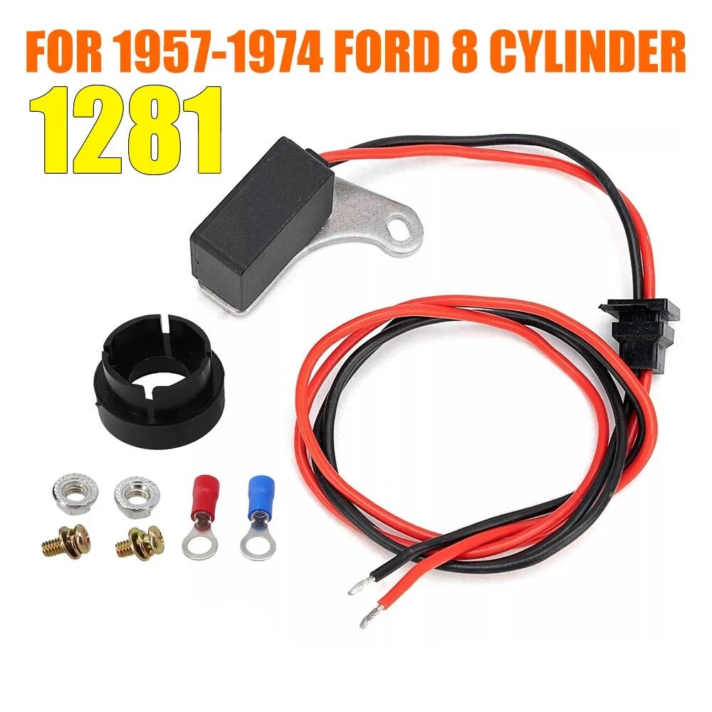 ⬇For Ford V8 Pertronix 1281 Ignition Points-to-Electronic Conversion Kit Ignitor
