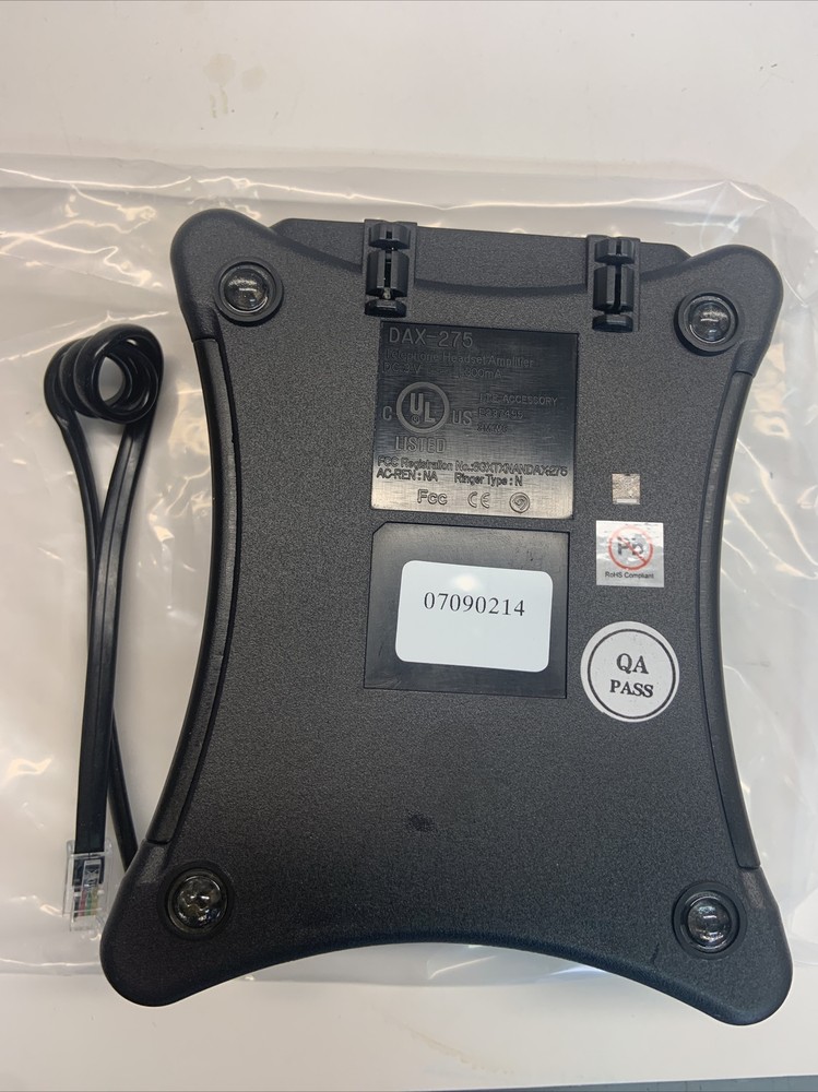 Telephone Headset Amplifier DAX-275