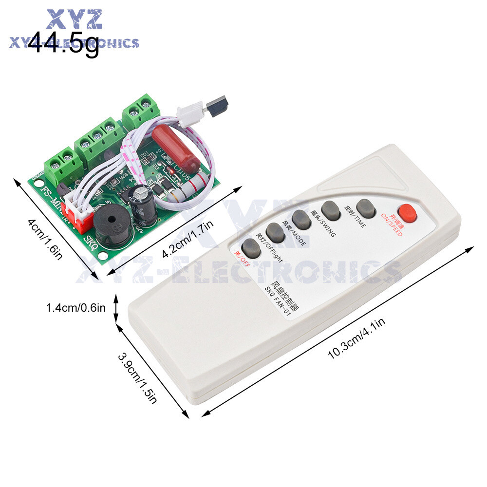 Universal Fan Remote Control Modified Board Circuit Board Control Board Module