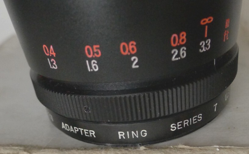 Colt 55mm Variable Close-Up Lens with Case Threaded Mount - Made in Japan