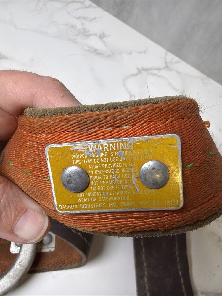 Bashlin Lineman's Climbing Belt, Small