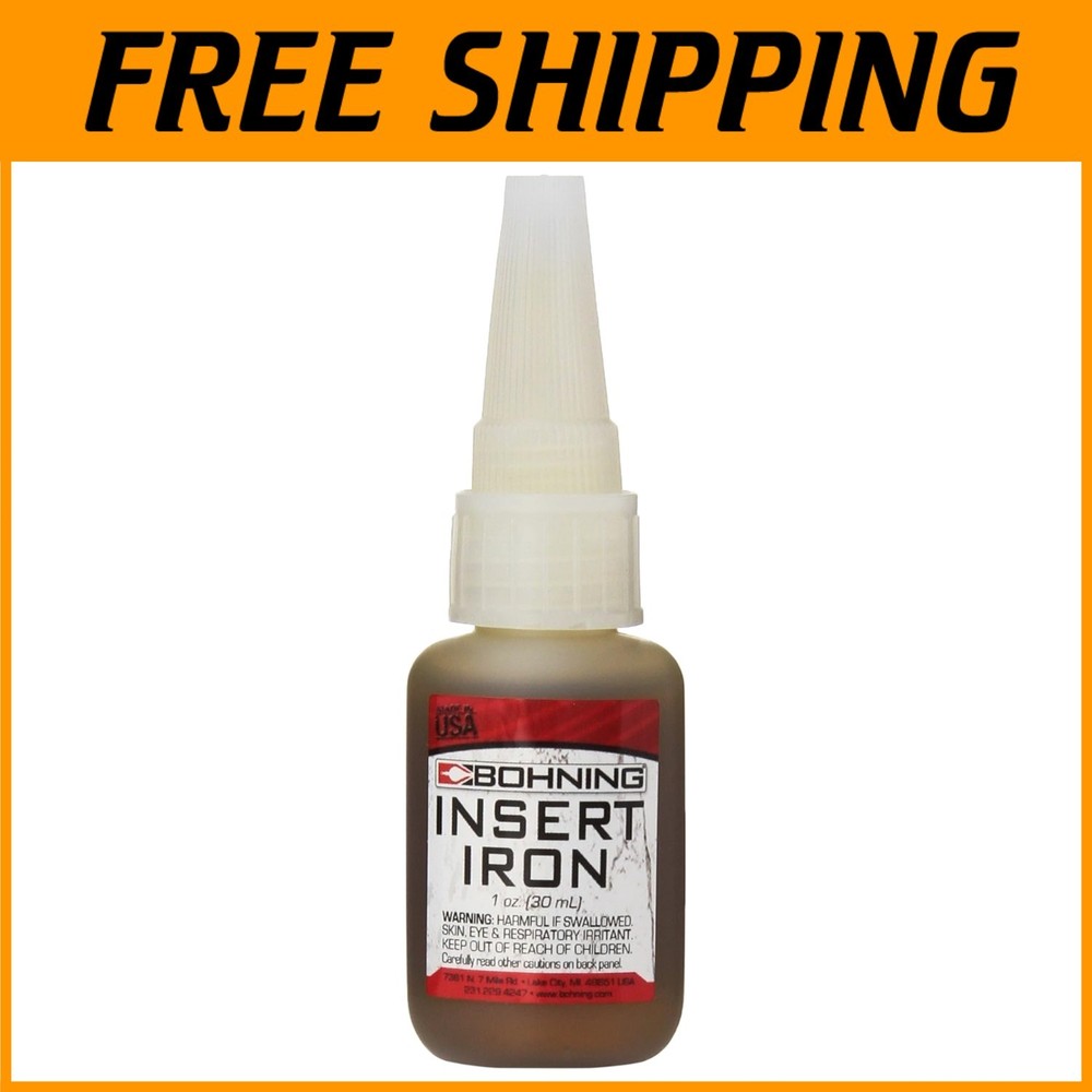 Heat-Reversible Insert Adhesive - Insert Iron, 1 fl. oz