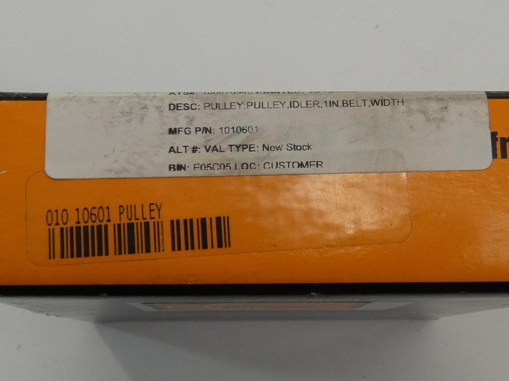 Fafnir Timken 01010601 Idler Pulley 5/8" Bore 1" Belt Width