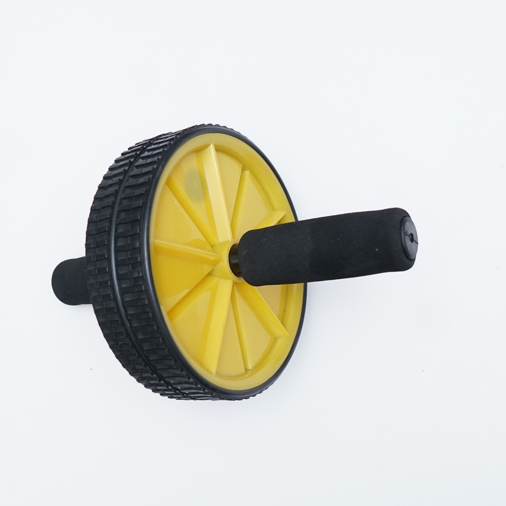 Black & Yellow Ab Roller Wheel