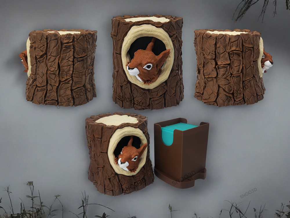 MTG Squirrel Deck box EDH Commander Bloomburrow Magic the Gathering