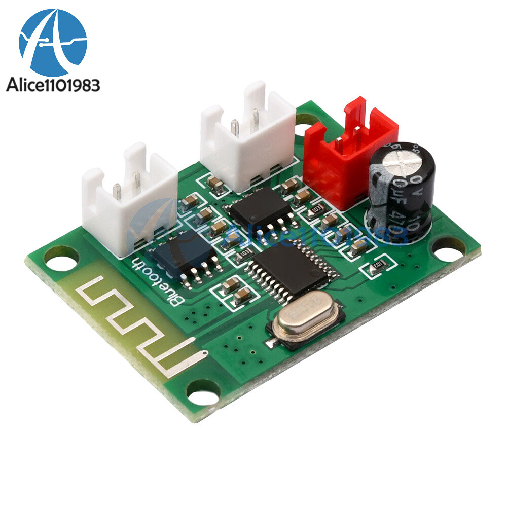 DC 3.3-5V Bluetooth Audio Power Amplifier Board 3W*2 Voice Broadcast Module