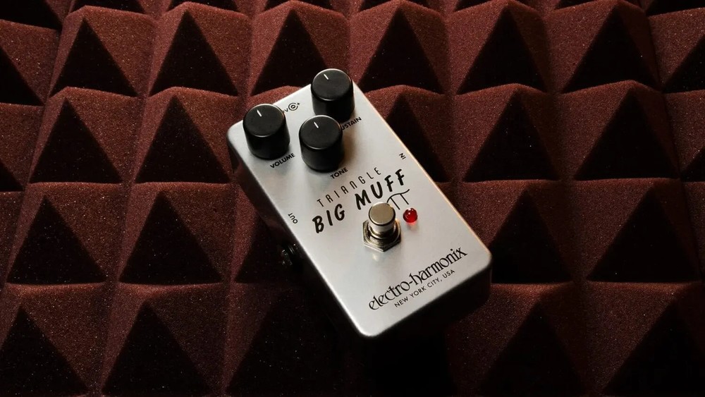 EHX Triangle Big Muff PI Fuzz / Distortion / Sustainer Pedal