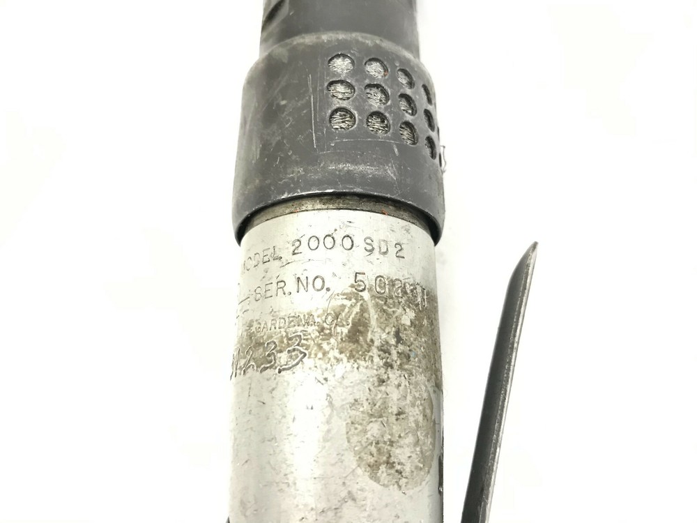 APT Pneumatic 1/8" Offset Pancake Nutrunner Drill 2000-SD2 2000SD2 Silver