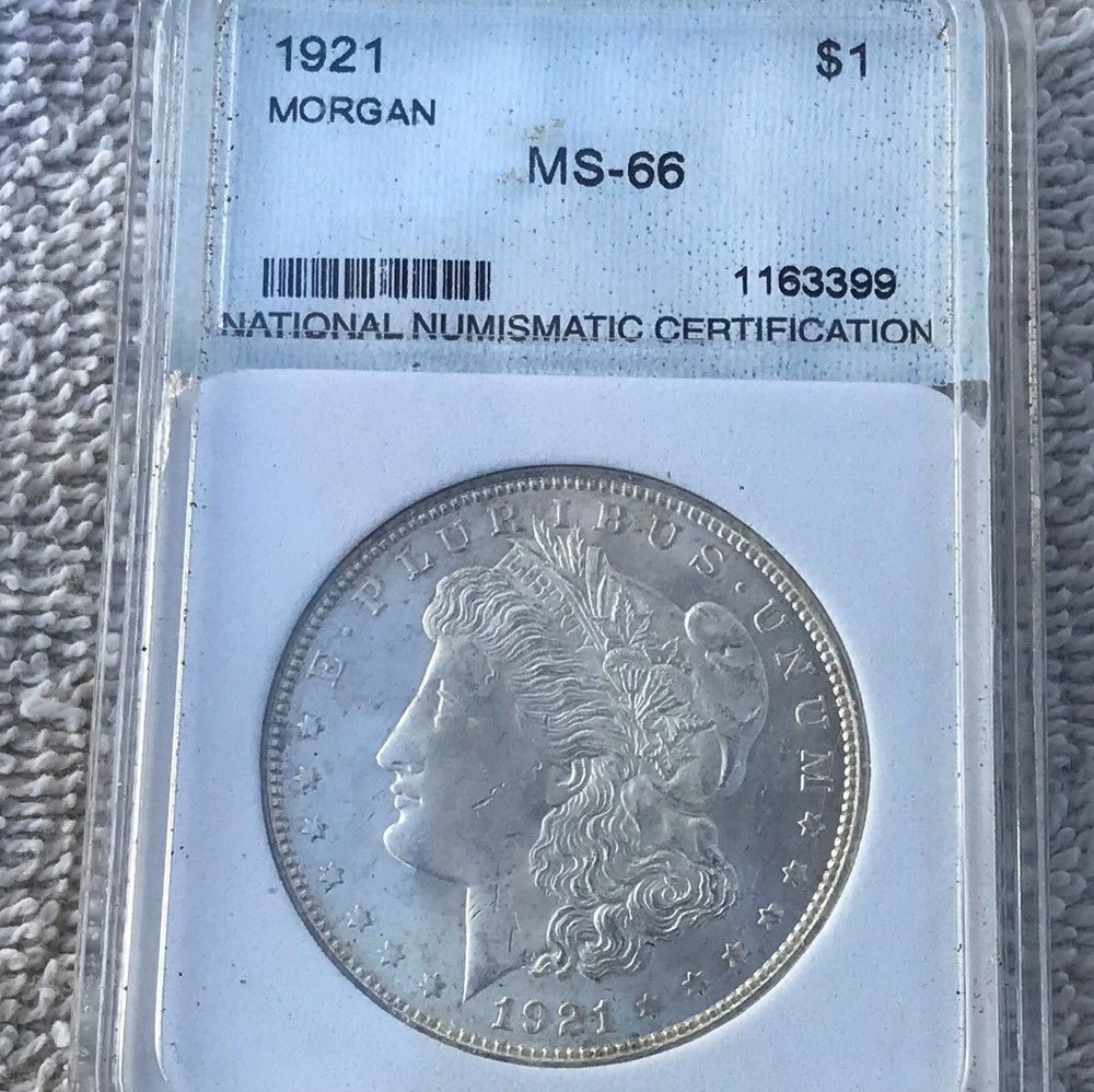 1921 Morgan US Silver Dollar COIN