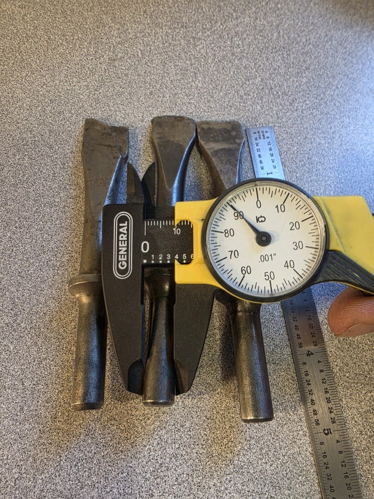 Set Of 3 Air Chisel Bits