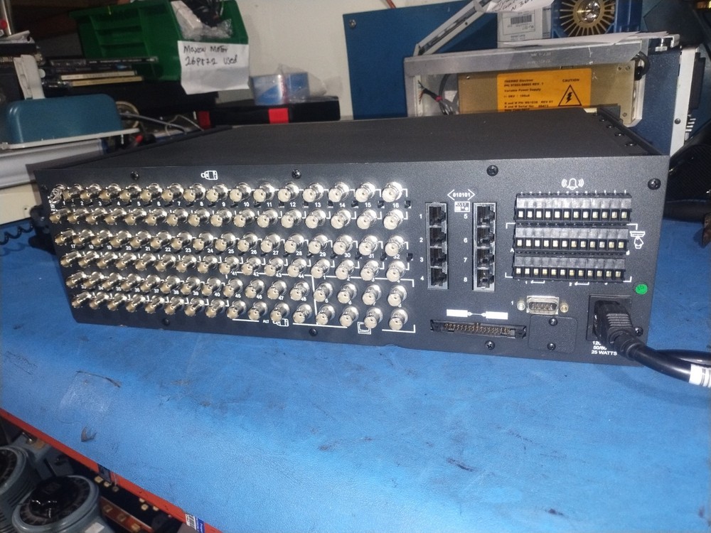 Pelco System 6800 CM6800 Matrix Switcher Controller 48X8 BNC CCTV