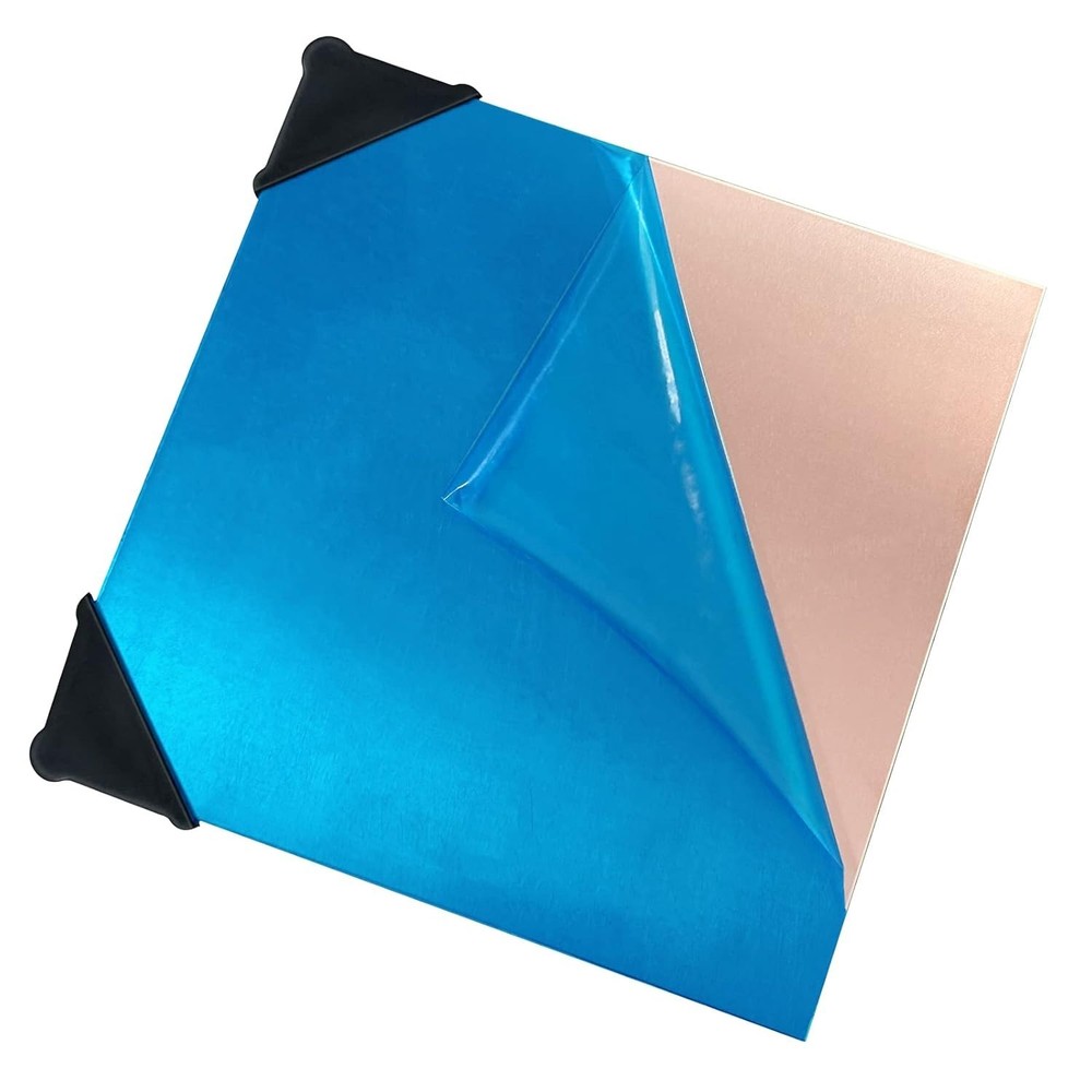 4" x 4" Copper Sheets - 99.9% Pure, 18 Gauge for Creative Projects