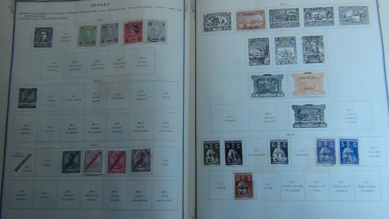 Stampsweis WW collection in Brown Scott Int'l 1901-1920 est 2715 stamps