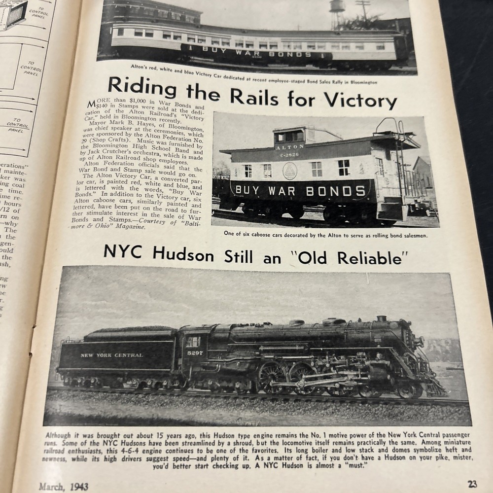Model Craftsman March, 1943