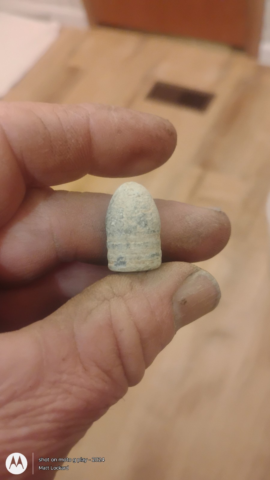 Civil War Gatling Gun Bullet M&M #142