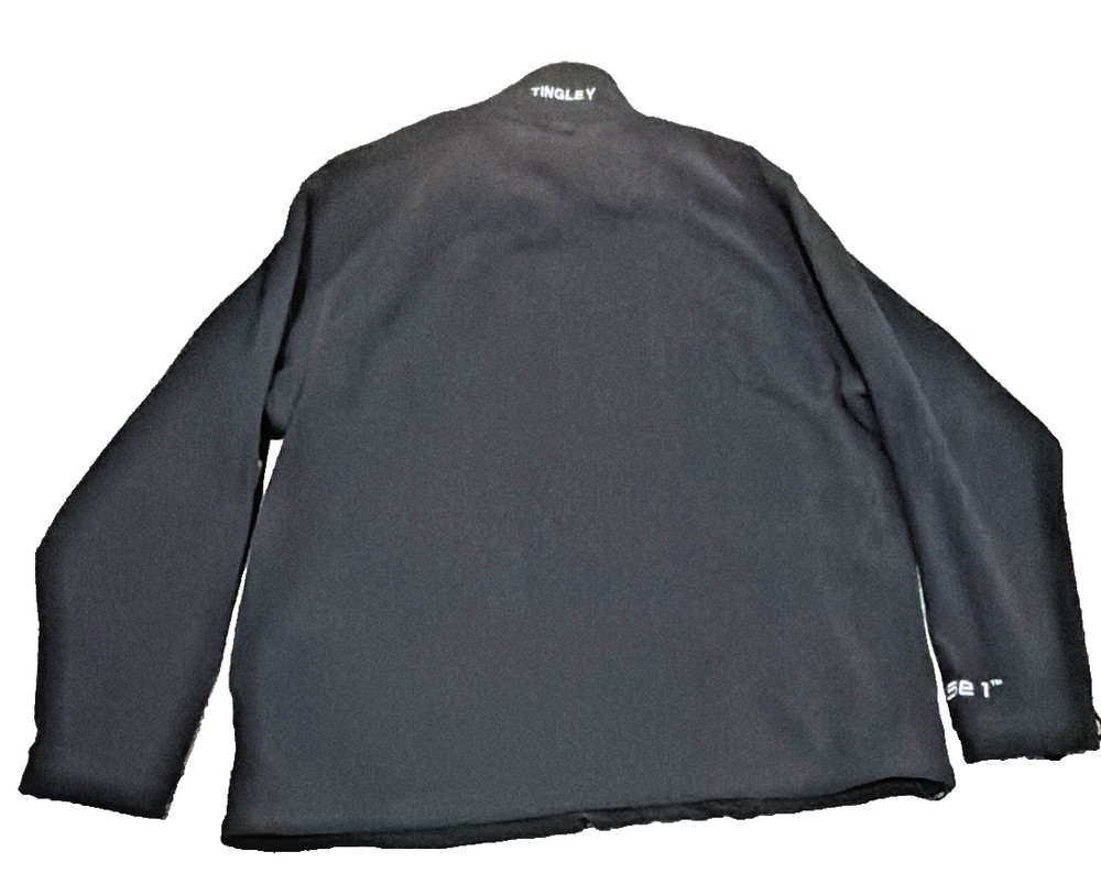 Tingley Technical Phase 1 Black Fleece Liner Jacket Full Zip Sync System 2XL
