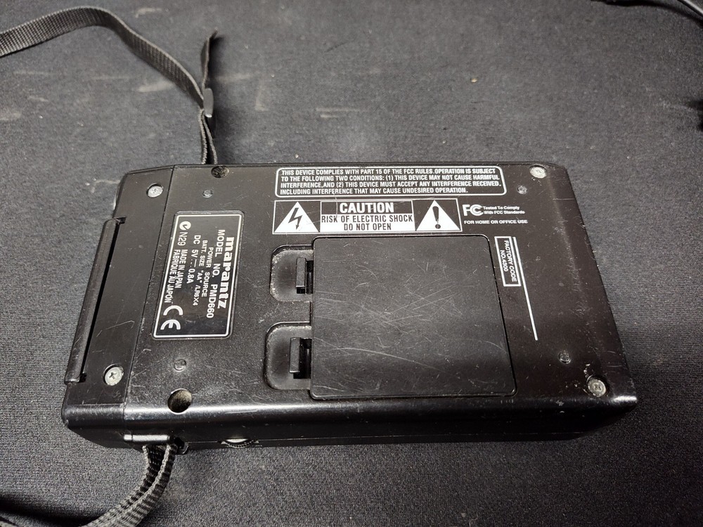 Marantz PMD660 Professional Solid State Recorder w/Compact Flash & Power Supply