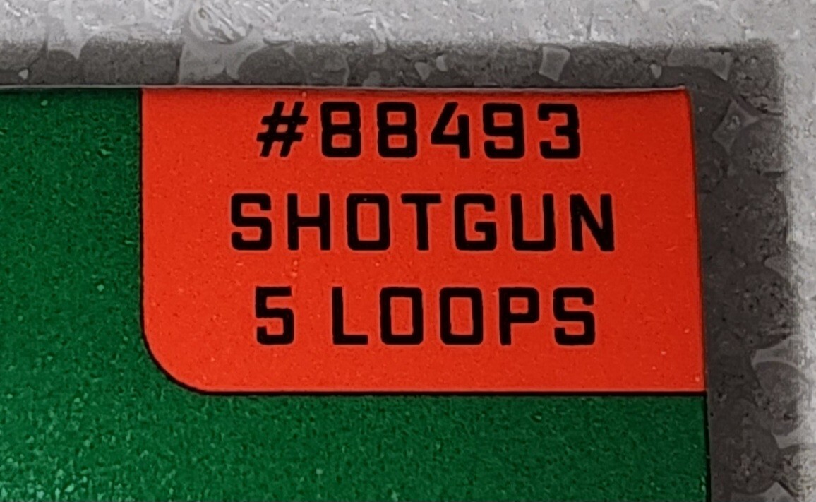 Uncle Mikes 88493 Buttstock Shell Holder Shotgun 5 Rounds Black Neoprene NEW pkg