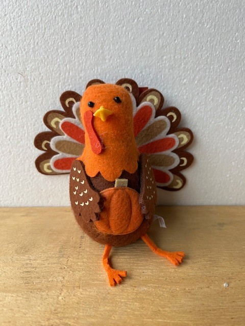 Felt Stitched Turkeys