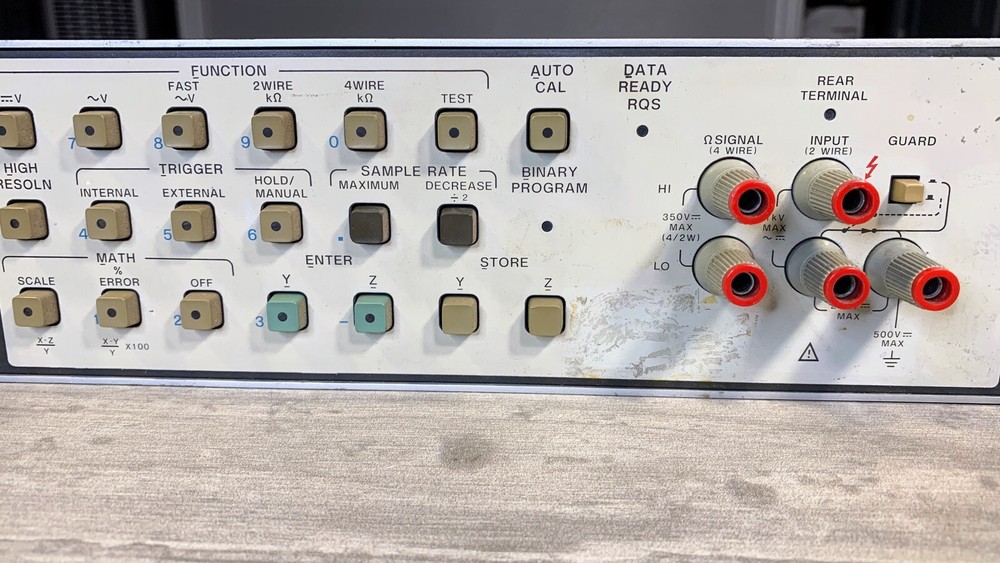 Agilent Keysight Hewlett Packard HP 3455A Digital Voltmeter