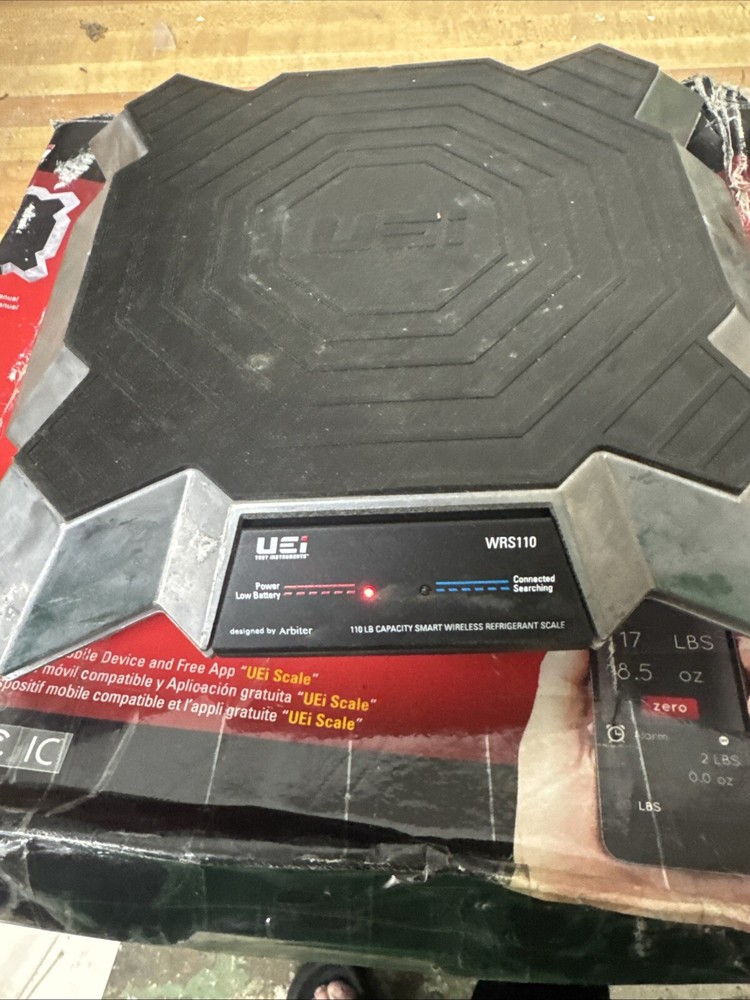 UEi WRS110 Smart Wireless Refrigerant Scale 110 LB