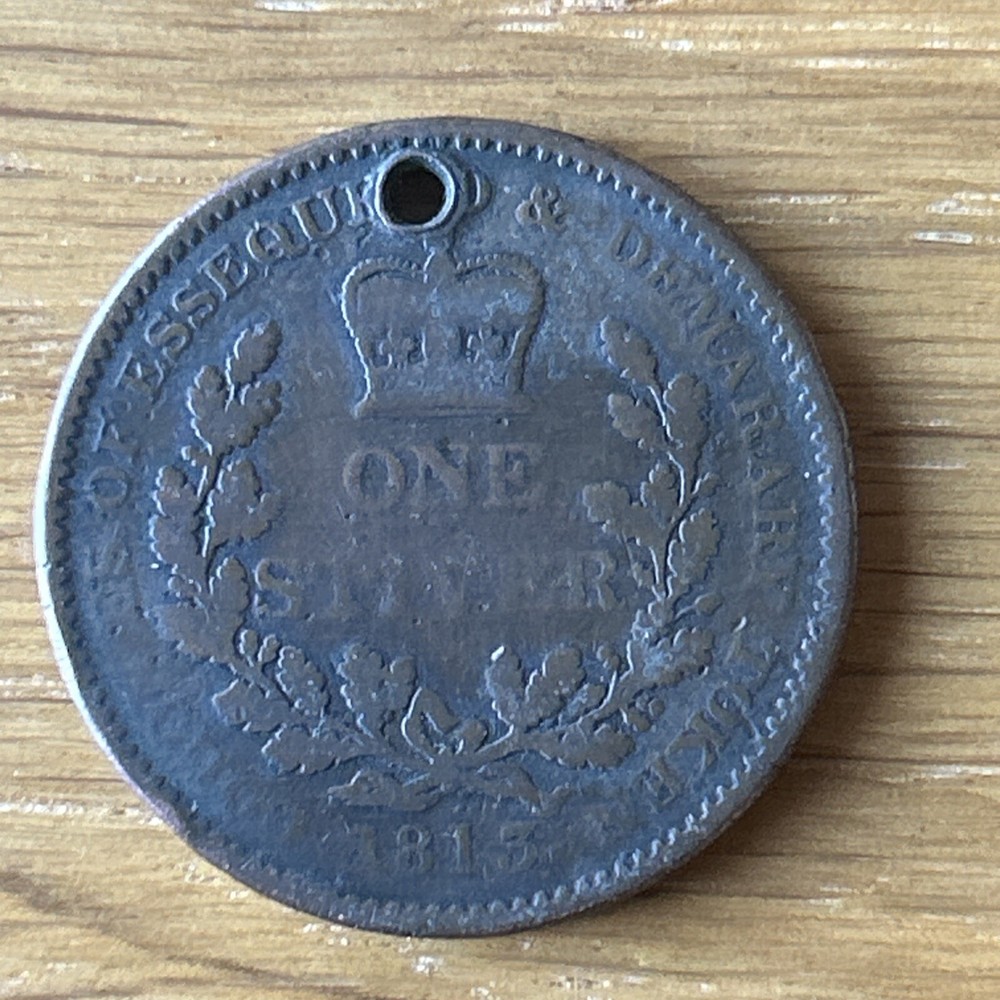 1813 Essequebo & Demarary One Stiver coin