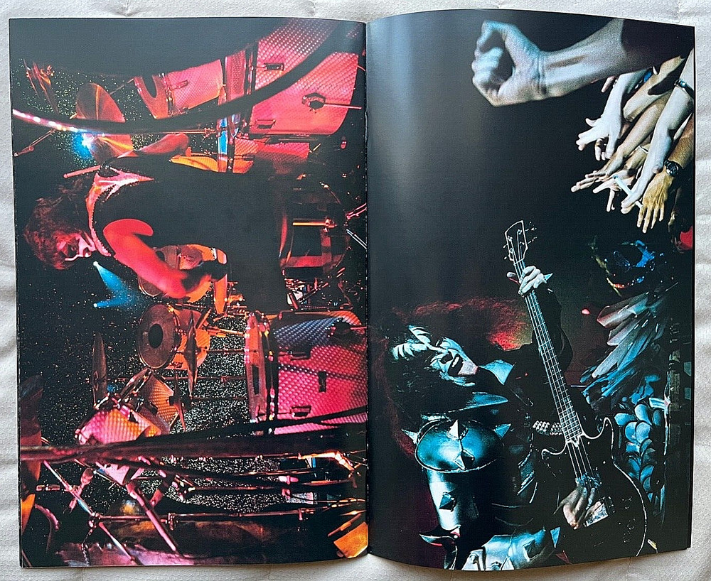 KISS Destroyer 45th Anniversary Deluxe Boxset Tour book Program Ace Gene Peter