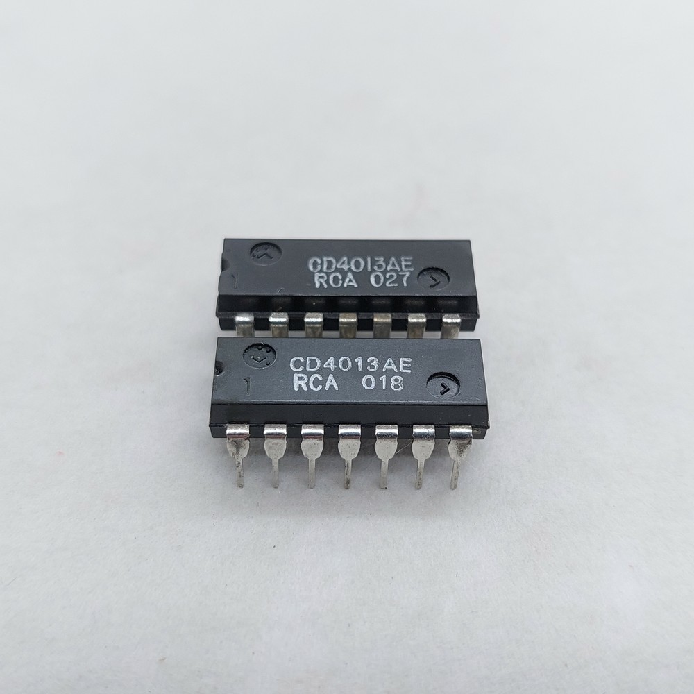 CD4013AE RCA INTEGRATED CIRCUIT X2pcs