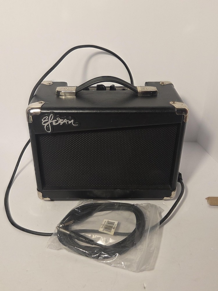 Esteban G-10 12W Solid State Combo Guitar Amplifier Black Practice Amp W Cable