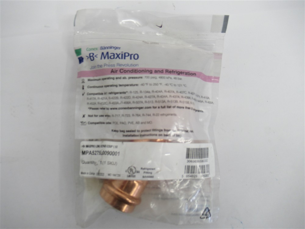 MaxiPro MPA5275L0090001 , 1-1/8" Press Long Repair Coupler