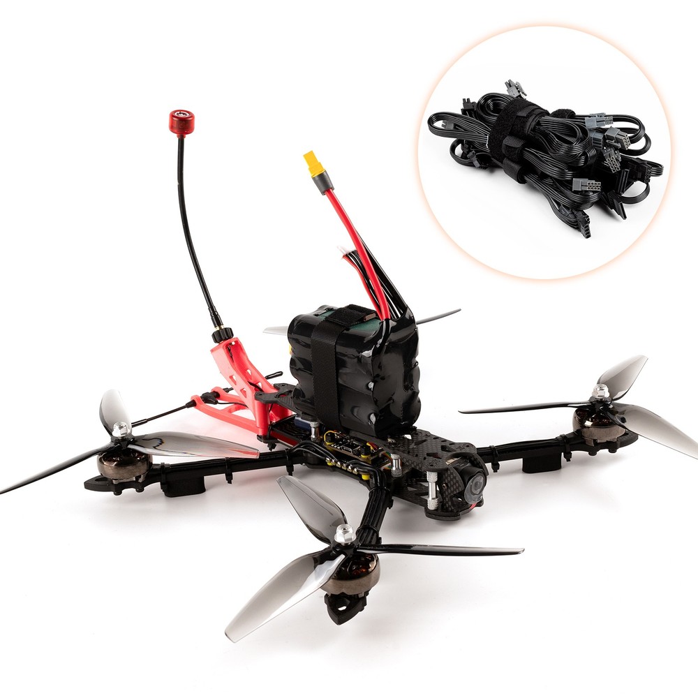 10 Pcs Battery Tie Down Straps, 0.8" x 8" Red Nylon Hold Down Hook Loop Strap