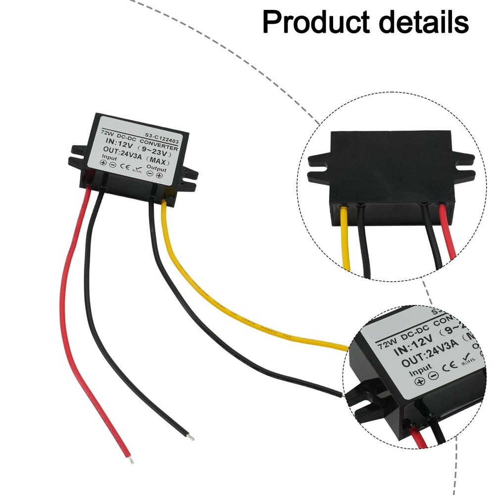 DC Power Converter Features Smart Chip for PROTECTION and High Efficiency