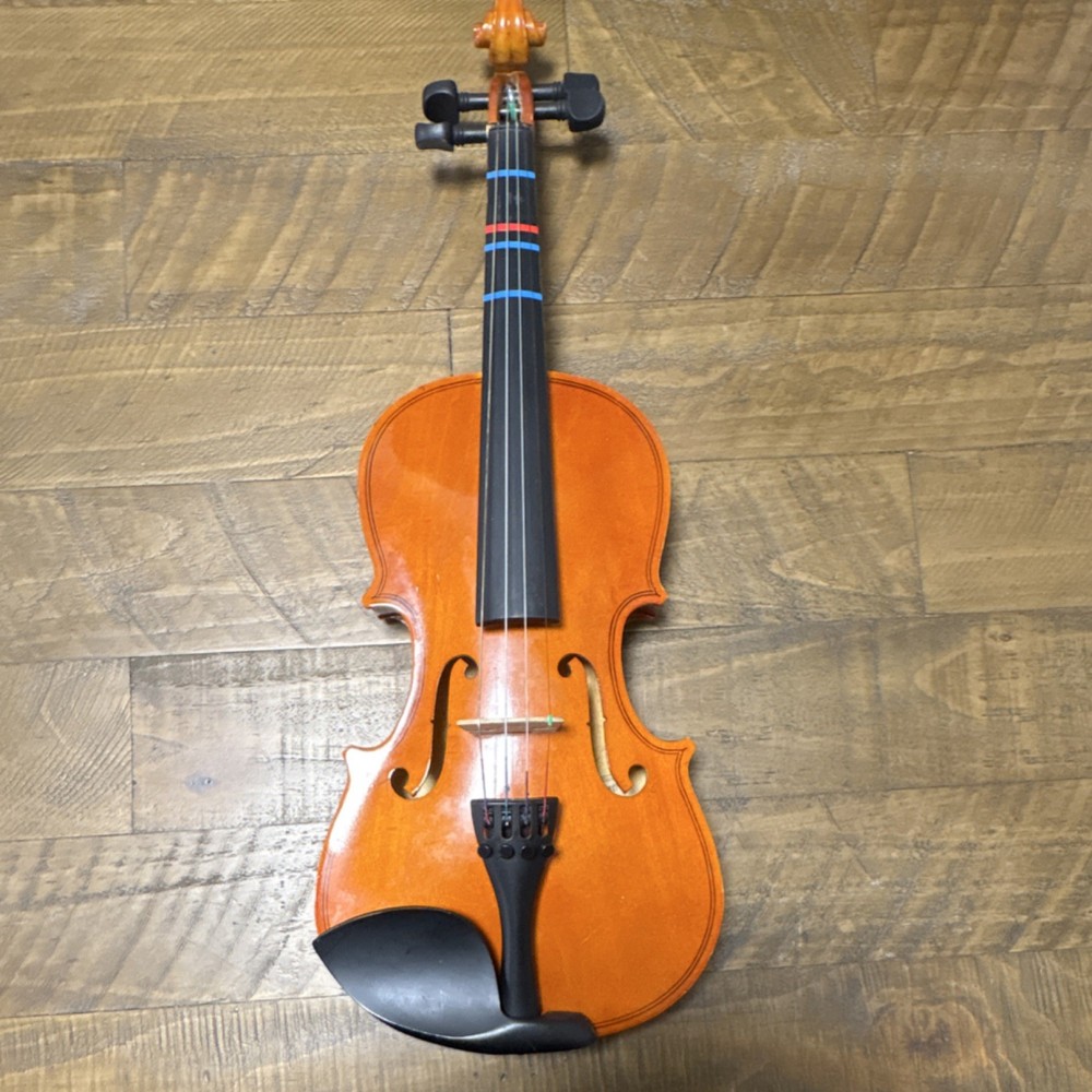 Functional Unmarked Full Size Violin W/ Chin rest