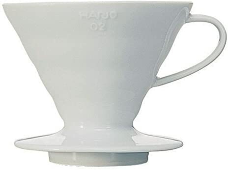HARIO V60 Transparent Coffee Dripper Only Ceramic