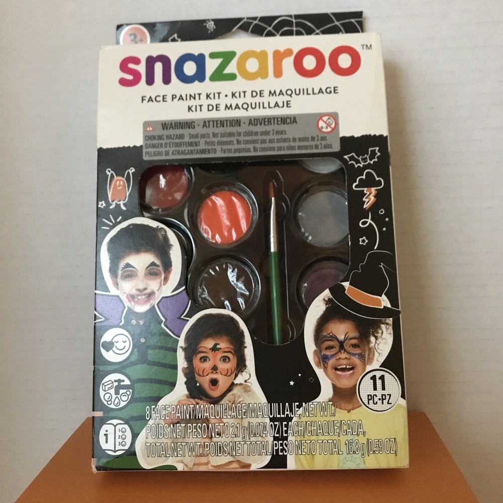 SNAZAROO Face Paint Kit (8 Colors)