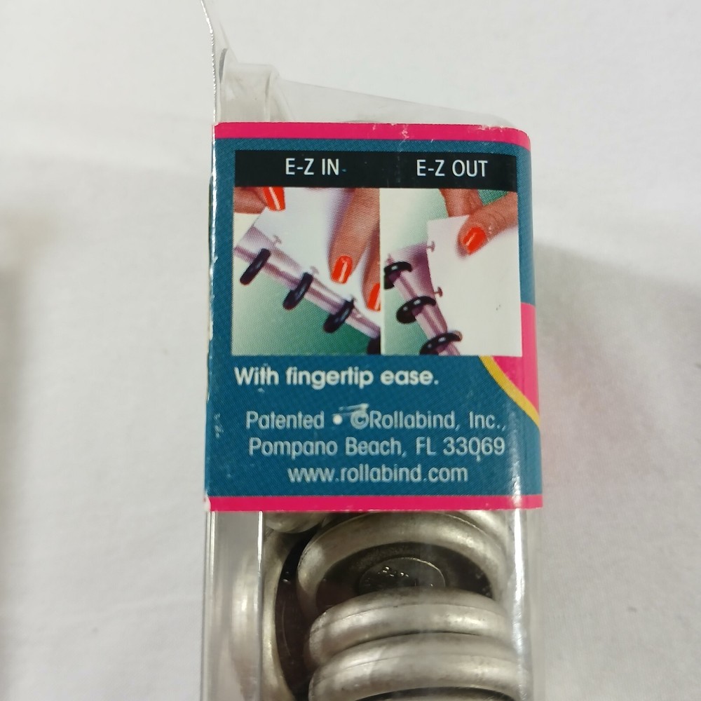 Hand Punch and Binding Discs (230) for Creating Journal or Planner by Rollabind