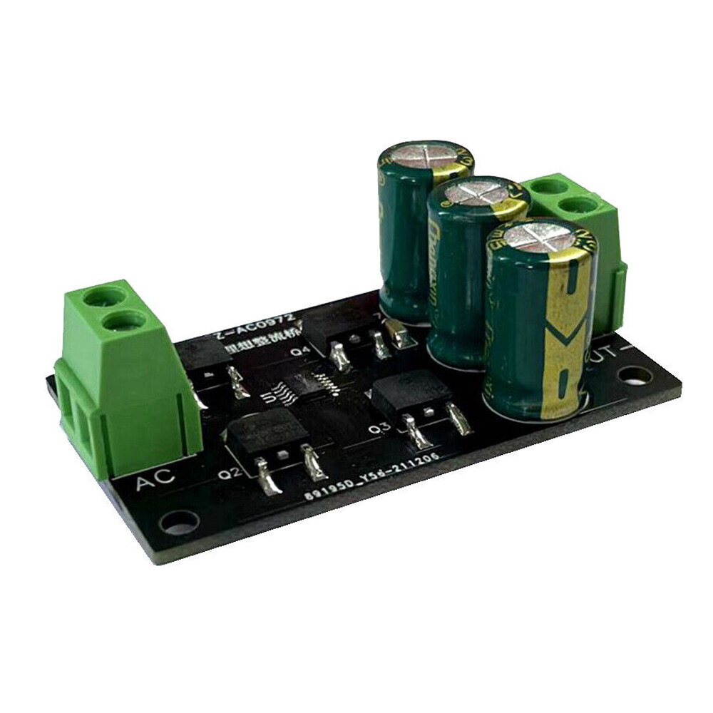 2 High Efficiency Ideal Diode Bridge Rectifier Filter Module Low Heat Generation