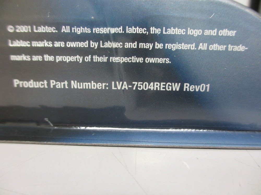 5x Labtec Verse 504 PC Desktop Noise canceling Microphone for Computer
