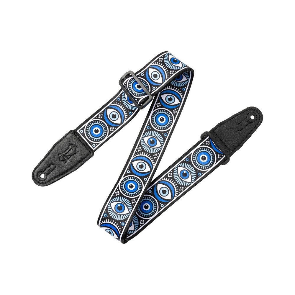 Levy's Clairvoyant Series Guitar Strap - Evil Eye