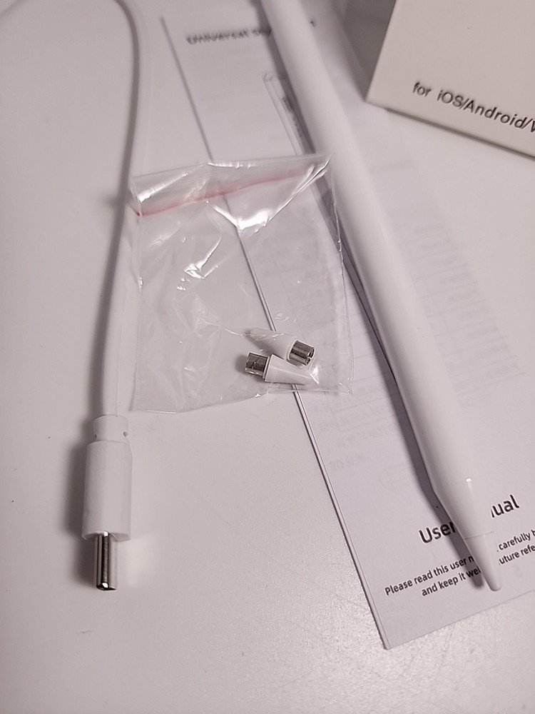 Universal Stylus Pen White for iOS/Android Phone & Tablets